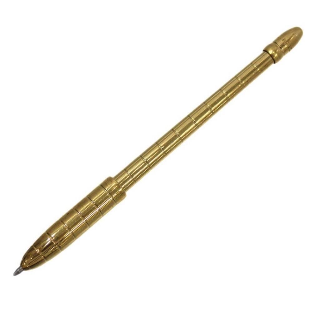 Louis Vuitton Vintage rare pre loved style Agenda Ballpoint Pen Metal Gold tone